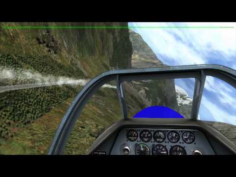 An epic flight in the Alps - FSX