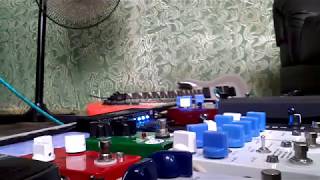 Pedal trio dmt+Light Year+X4 tc