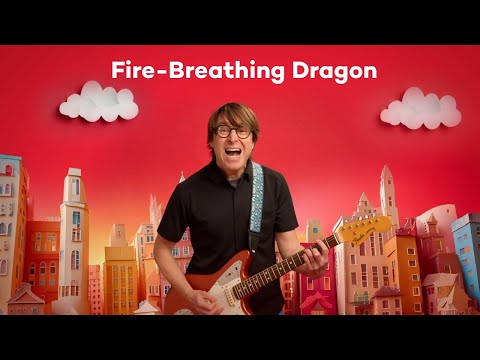 Justin Roberts - Fire-Breathing Dragon - OFFICIAL VIDEO