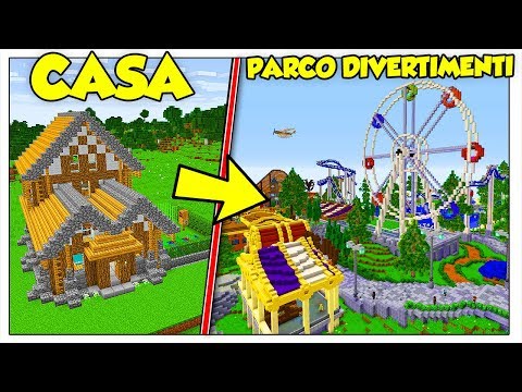 TRASFORMIAMO LA MIA CASA IN GARDALAND! - Minecraft ITA