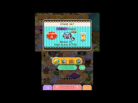 Pokemon Shuffle 3DS - Drapion Re-rematch