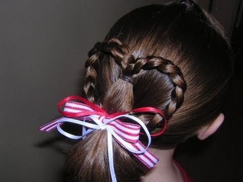 Heart Ponytail Hairstyle