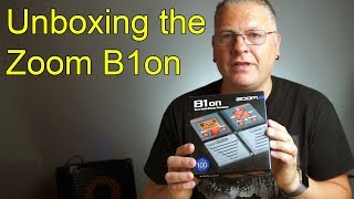 Video thumbnail for Zoom B1on bass multi effects Unboxing and Demo/Overview by Scott Whitley by Scott Whitley Bass Lessons