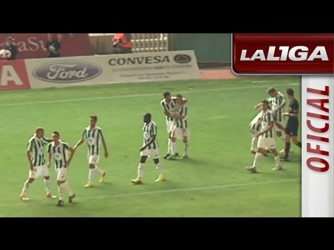 Gol de Eial Strahman (1-0) en el Córdoba CF - SD Ponferradina - HD