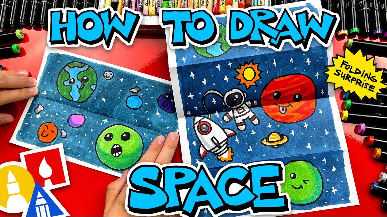 How To Draw Space Folding Surprise