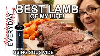 The best Lamb of my life (sous vide) - Leg of Lamb with Garlic Butter