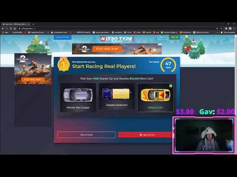 capoxxo tests his typing skills