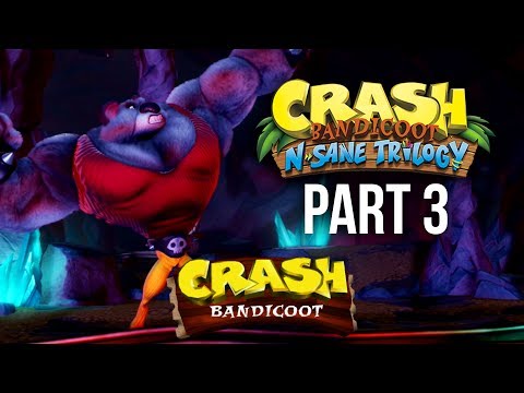 Crash Bandicoot N.Sane Trilogy Gameplay Walkthrough Part 3 - KOALA KONG - CRASH BANDICOOT 1 (PS4)