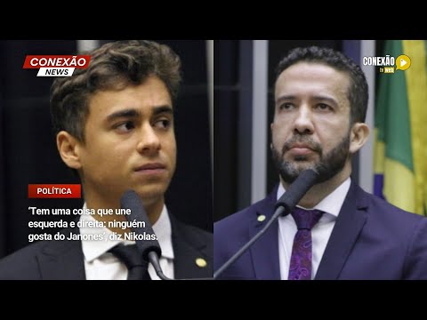 Vídeo: ‘Tem uma coisa que une esquerda e direita: ninguém gosta do Janones’, diz Nikolas.
