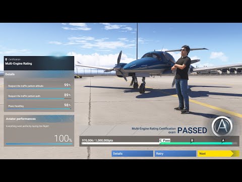 How to pass Multi Engine Rating MER with A Grade - Flight Simulator 2024