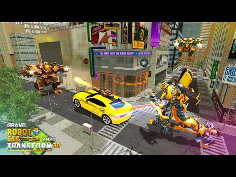Bumble Bee Grand Robot Car Transform 3D Simulator| Android/IOS Gameplay