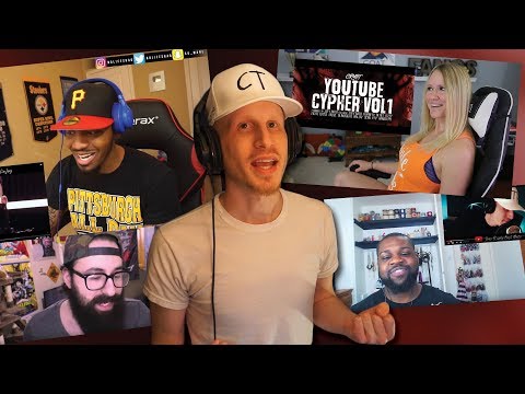 Reacting to YouTube Cypher Reactions (MY VERSE!)