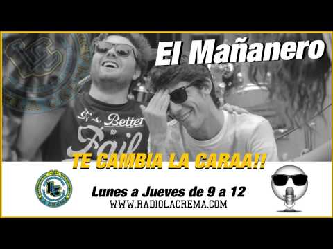 Intro El Mañanero en Radio La Crema por Juan L'Brus y Bruno Chaix