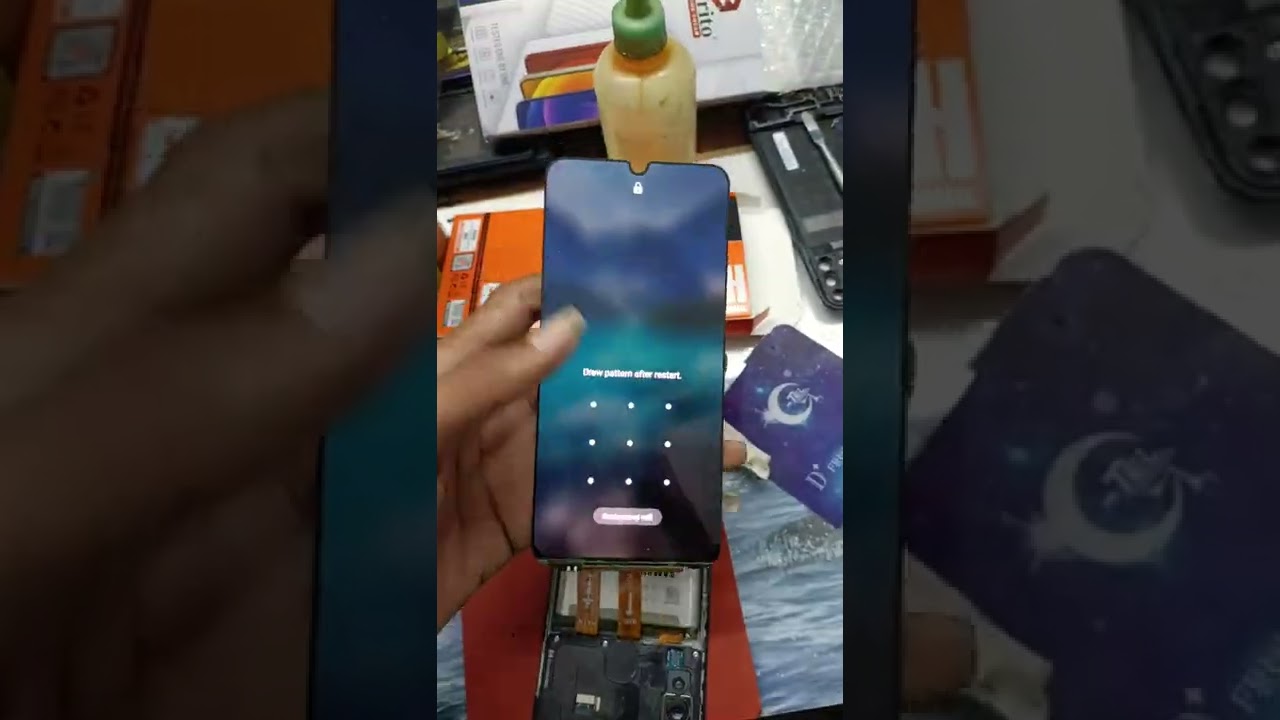 Samsung galaxy m31 original display main glass change ✅✅🙏👍