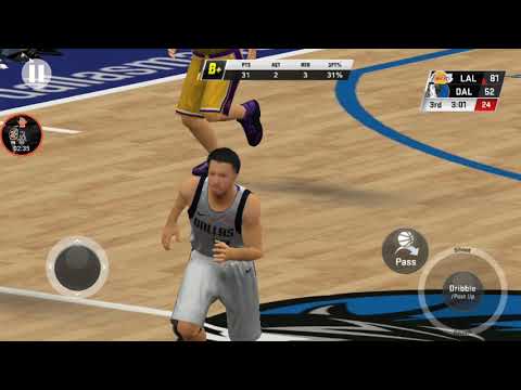 NBA2K20 Mobile My Career #31 LA Lakers Vs Dallas Mavericks 5