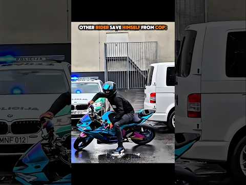 Rider run from cop🥶☠️🔥#troll #trollface #trollfaceedit #edit