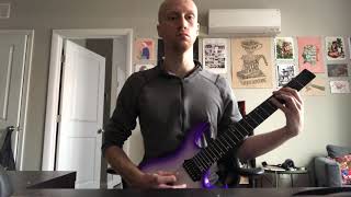 This Spiteful Snake - Meshuggah Guitar Cover