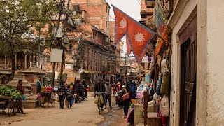 A Bird's Eye View of Old Town Kathmandu Nepal in 2023