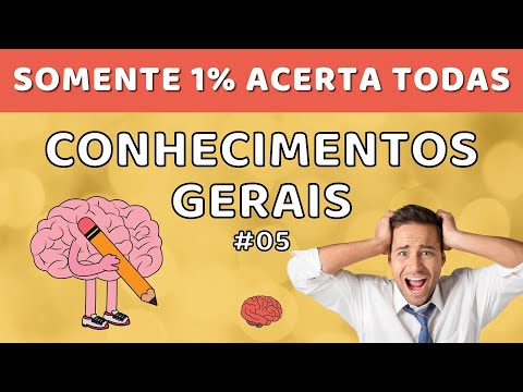 QUIZ CONHECIMENTOS GERAIS #05 - 15 Perguntas Para Testar Seus Conhecimentos - Incrível Mente