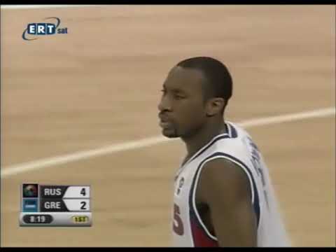 EUROBASKET: 2005 quarter-final - Russia vs Greece
