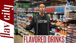These Are The HEALTHIEST Drinks At The Grocery Store...With A Taste Test!