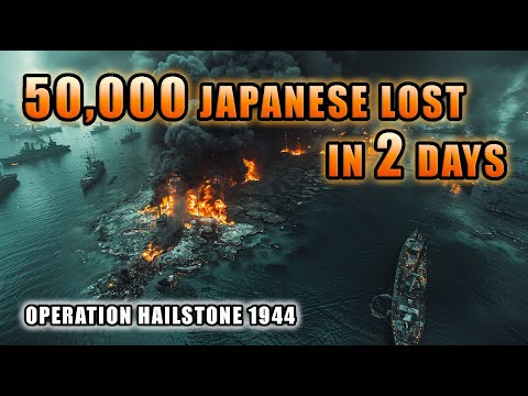 50,000 Japanese Lost in 2 Days — Operation Hailstone, Truk Lagoon 1944