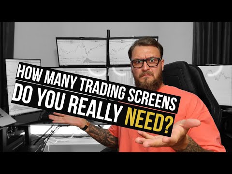 How many trading screens do you actually need for day trading?