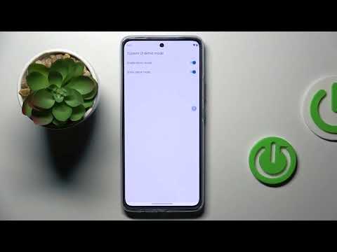 How to Enable / Disable Demo Mode on Motorola Moto G72 - Show Demo Mode
