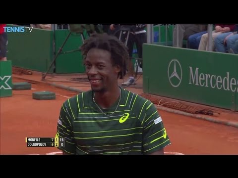 2015 Monte-Carlo Rolex Masters - Magic Monfils fake / bluff v Dolgopolov