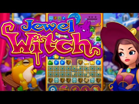 Jewel Witch - Best Funny Three Match Puzzle Game (Gameplay Android)