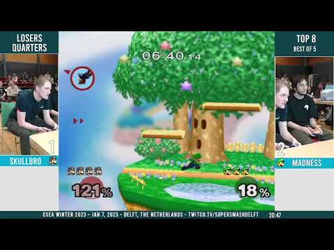 DSEA Winter '23 - Skullbro (Doc) Vs. Madness (Luigi) - Losers Quarters