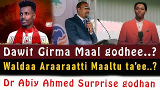 Waldaan Araaraatti Maaltu ta'ee? Dr Abiy Ahmed Seminery Makanayesus Surprise, Dawit Girma maaliif...