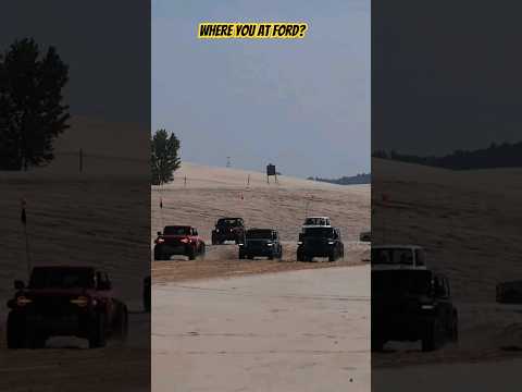 Jeep Wrangler 392x2 vs Bronco Raptor vs 4xe vs Jk vs Chevy Epic Off Road Drag! #jeep #bronco #chevy