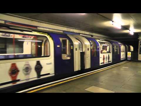 Central Line 1992TS 91043 Departing Redbridge