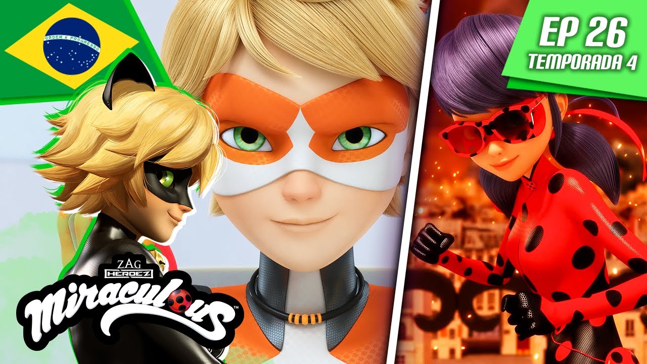 🇧🇷 MIRACULOUS | 🐞 CONTRA-ATAQUE 🐾 | Episódio completo ▶️ Temporada 4 Ep 26 | BRASIL 🇧🇷