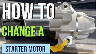 DIY: How to Replace the Starter Motor on a Ford Transit