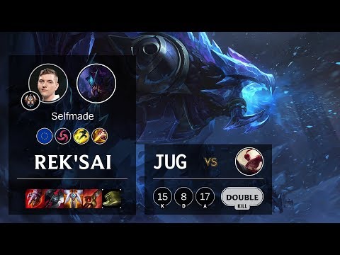 Rek'Sai Jungle vs Lee Sin - EUW Challenger Patch 10.6