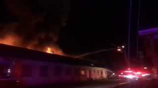 Warehouse blaze north Terre Haute, Shattered Nightmares Haunted House