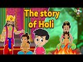 The Story of Holi | Holika Dahan Story | English Moral Stories | English Animated | English Cartoon