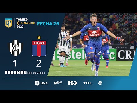 #TorneoBinance | Fecha 26 | resumen de Central Córdoba - Tigre