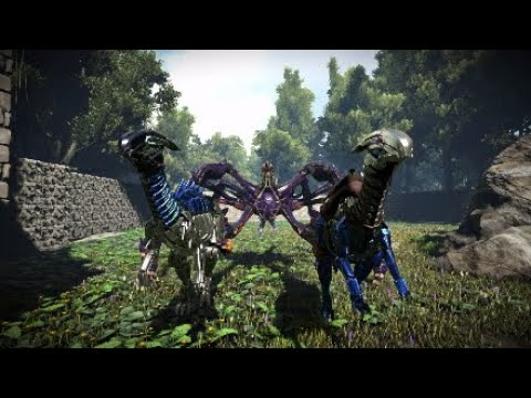 Tek Parasaur Farm & New Cliff Platform Base  (Ark No Flyers E6)