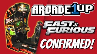 Arcade1Up The Fast And The Furious CONFIRMED! Class of 81 Deluxe First Look!