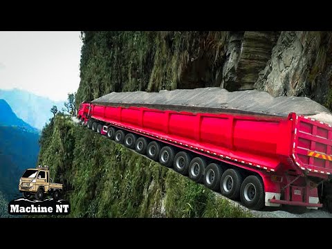 10 World Dangerous Idiots Fastest Excavator Operator Skill Heavy Equipment Machines Fastest Workin