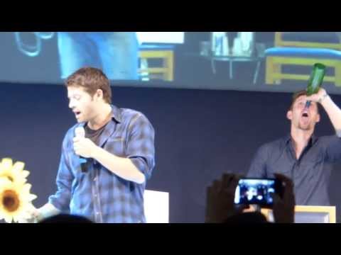 Jus In Bello 4. Jensen and Misha panel. gift for Cas