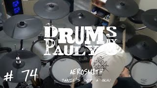 AEROSMITH - JANIE'S GOT A GUN (Drum Cover) by Paul Gherlani