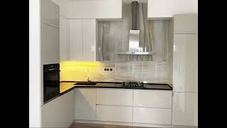 Современная угловая бежевая кухня Проект 93 фото 5