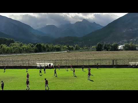 Paolo De Ceglie, 3 volte campione d'Italia con la Juve, in campo con il CGC Aosta in 1ª Categoria