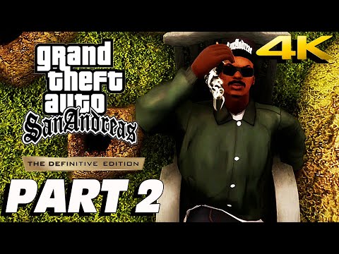 GTA San Andreas: The Definitive Edition REMASTER | PART 2 -  Gameplay Movie Walkthough【4K60ᶠᵖˢ】
