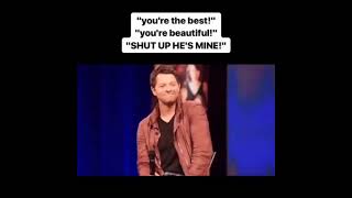 super natural  this would literally be me 😂 #supernatural #spncon #mishacollins #castiel #spnfamil