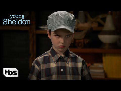 Young Sheldon: Sheldon Cleans When He’s Angry (Season 1 Episode 15 Clip) | TBS